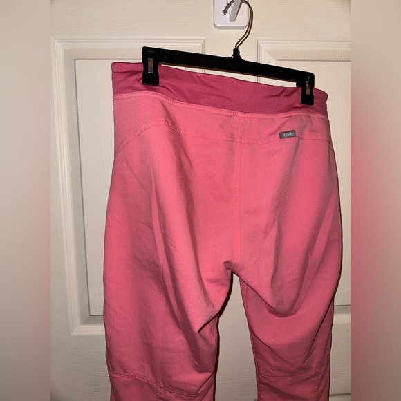 Figs Pink drawstring Scrub Pants L medical uniform scrubs - Picture 6 of 6